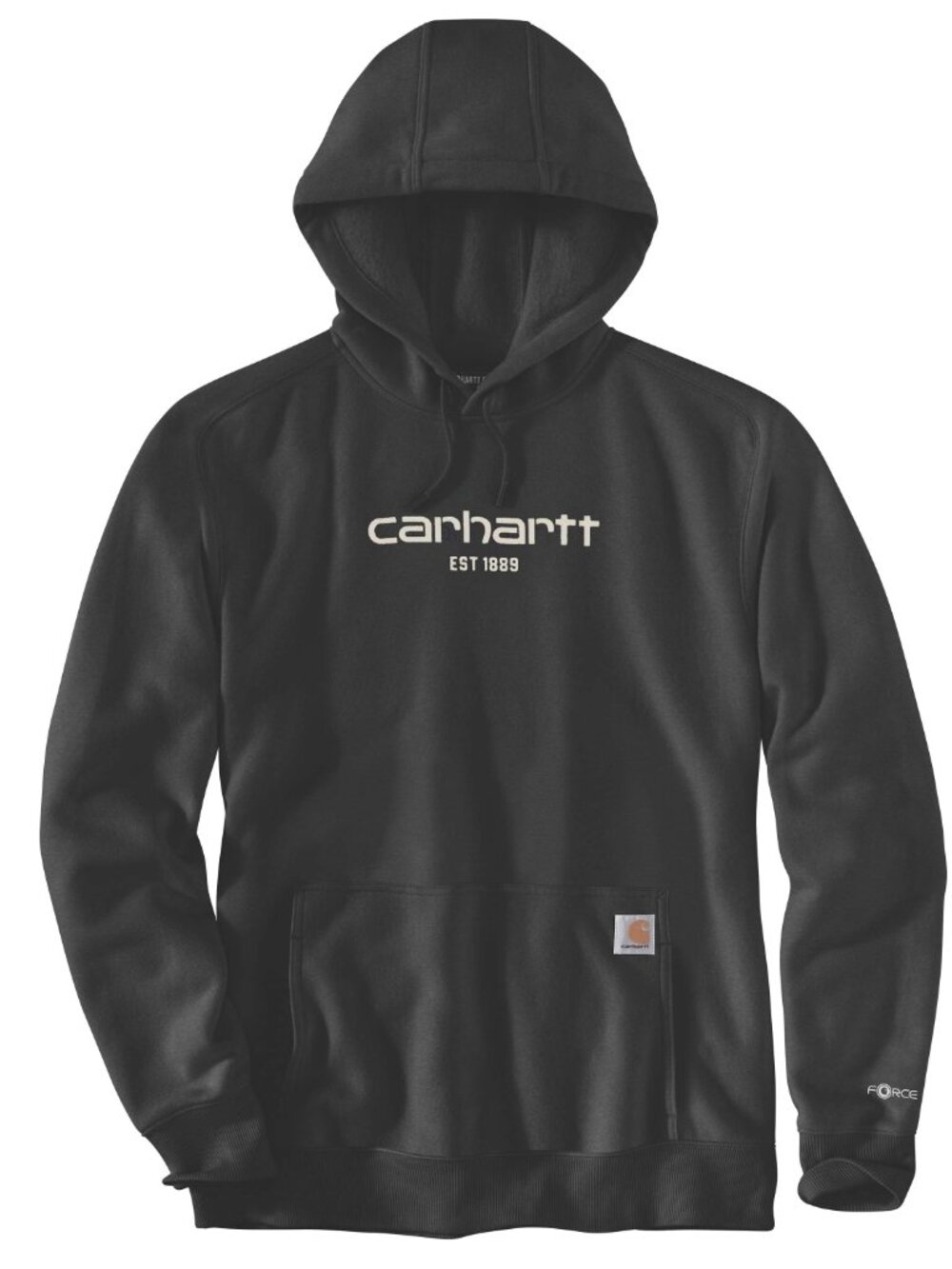 Carhartt Women's Black M Force Relax Fit Pullover Casual Hoodie Size S